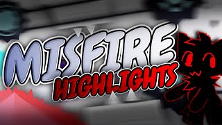 MISFIRE by Galaxxyss 100% [HIGHLIGHTS] (Extreme Demon) || Geometry Dash Completion #96