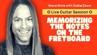 Steve Stine Live Theory Session 1 of 5 Tips to Memorize the Notes on the Guitar
