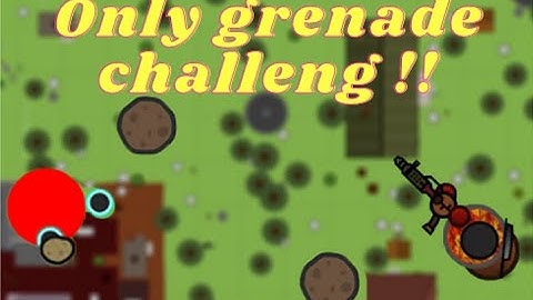 Only grenade challenge!!!!!!!!!|Surviv.io