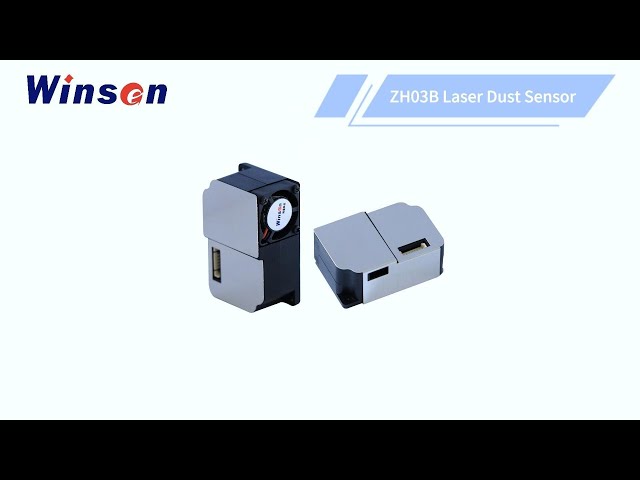 ZH03B Laser Dust Particles Sensor - YouTube