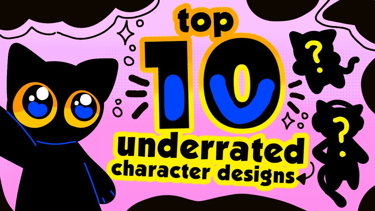 10 самых НЕДООЦЕНЕННЫХ дизайнов персонажей