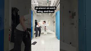 Alexander Liou's blended-wing body aircraft senior thesis project
