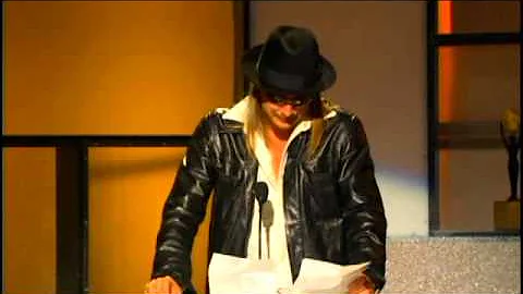Kid Rock inducts Bob Seger Rock and Roll Hall of F...