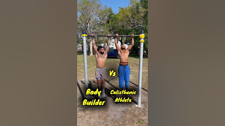 BodyBuilder Vs Calisthenics Athlete @MrVelocity_