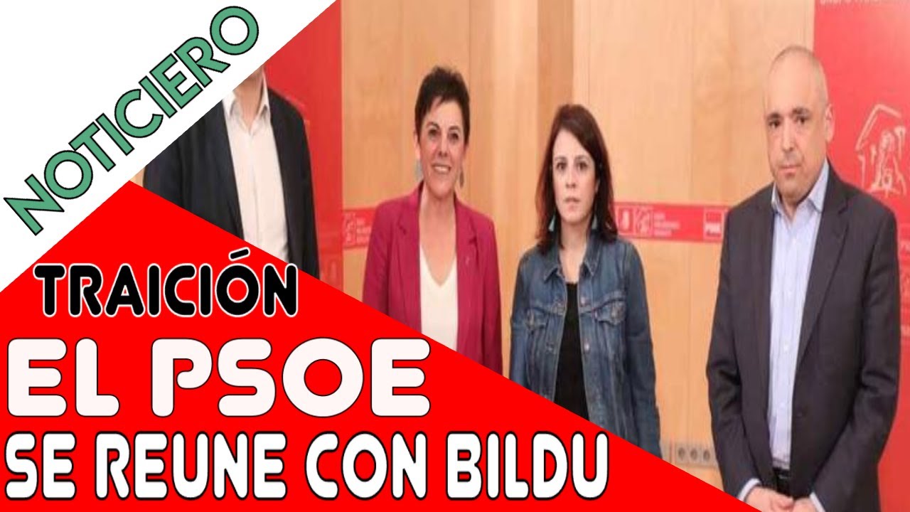 El PSOE se reune con Bildu y olvida y traiciona a las víctimas - YouTube
