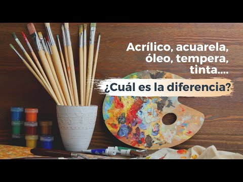 Vídeo: Quins Tipus De Pintura Artística Són