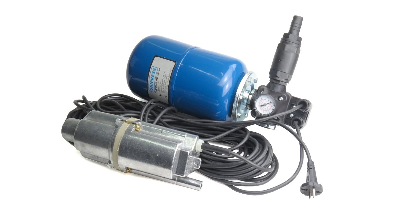 Станция автоматического водоснабжения АКВАРОБОТ М 5-25 Н - YouTube