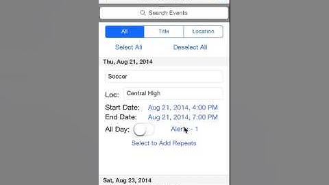 Calendar Upgrade (a.k.a. CalendarUp) Edit Mode Demo