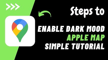 How to Enable Dark Mode on Apple Maps !! Google Maps Dark Mode 2023