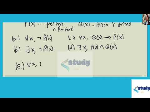 [Math] Translate each of these statements into logical expressions using predicates, quantifiers, an