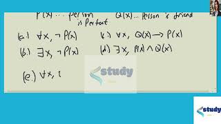 [Math] Translate each of these statements into logical expressions using predicates, quantifiers, an