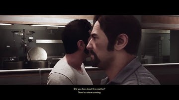 A WAY OUT Walkthrough Gameplay Part 3 - ESCAPE (PS4)