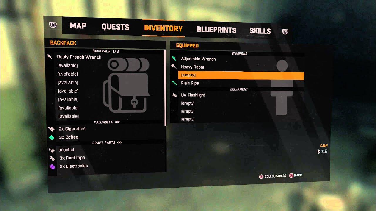 Dying Light Mother's Day Dismantle Weapons for Metal Parts & Repair