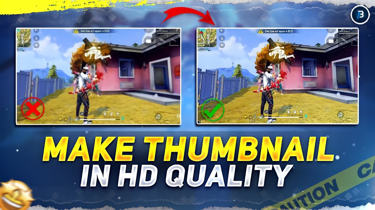 How To Improve Thumbnails Quality Like HD | Make Your Thumbnail In High Quality |BAKARDI GFX|