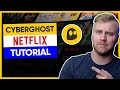 Cyberghost Netflix Tutorial | Is it The Best VPN For Netflix? image