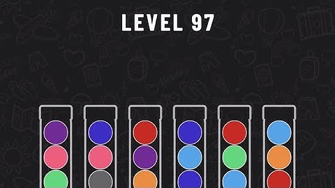 Ball Sort Puzzle Level 97 #ballsortpuzzle #ballsortpuzzlegameplay #puzzlegame #mobilegames