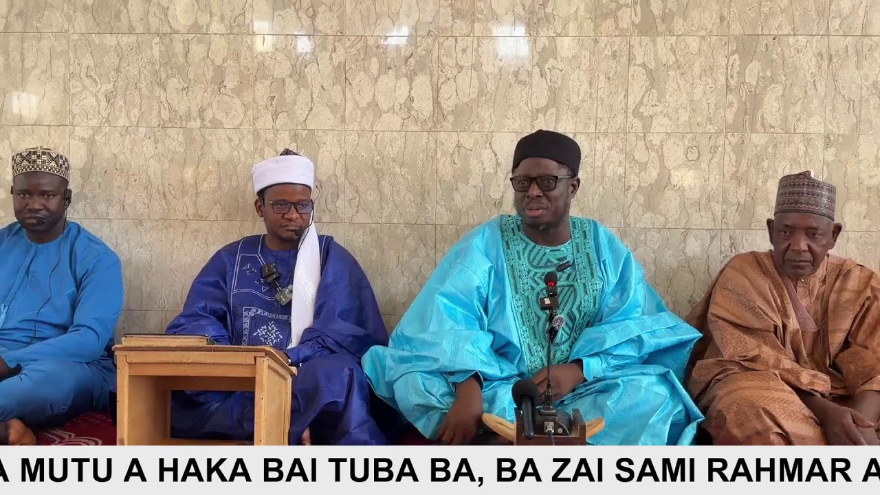 Ziyarar Tafsir l: Fadar Mai Martaba Dr. Abubakar Shehu Abubakar III. CFR  Sarkin Gombe