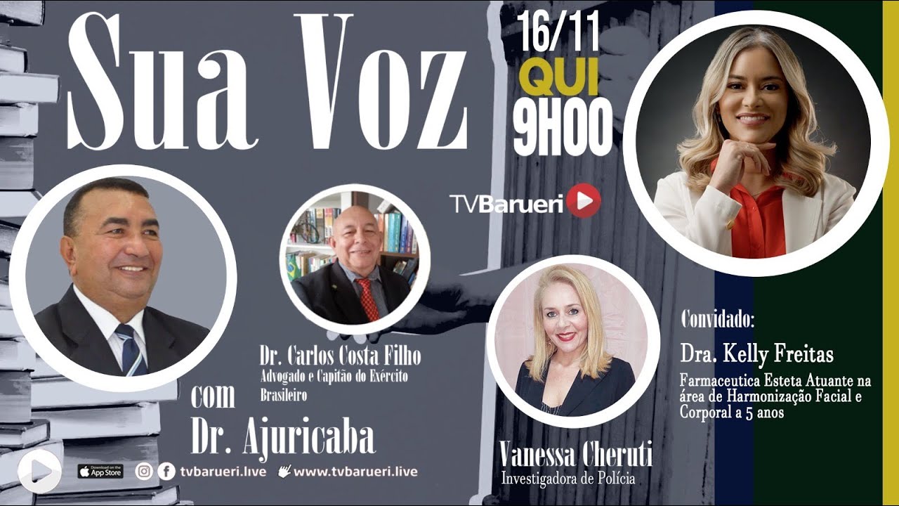 Dra. Kelly Freitas | Sua Voz Com Dr. Ajuricaba