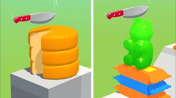 Slice It All! Very Satisfying and Relaxing ASMR Slicing Gameplay Video