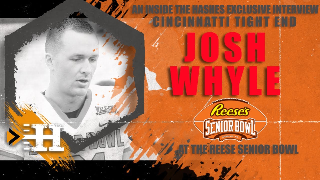 Exclusive: Cincinnati TE Josh Whyle after the Reese's Senior Bowl Practice on Their Journey