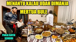 MERTUA KALAU UDAH MASAK PASTI BANYAK KALI JENISNYA ! SAYANG MENANTU