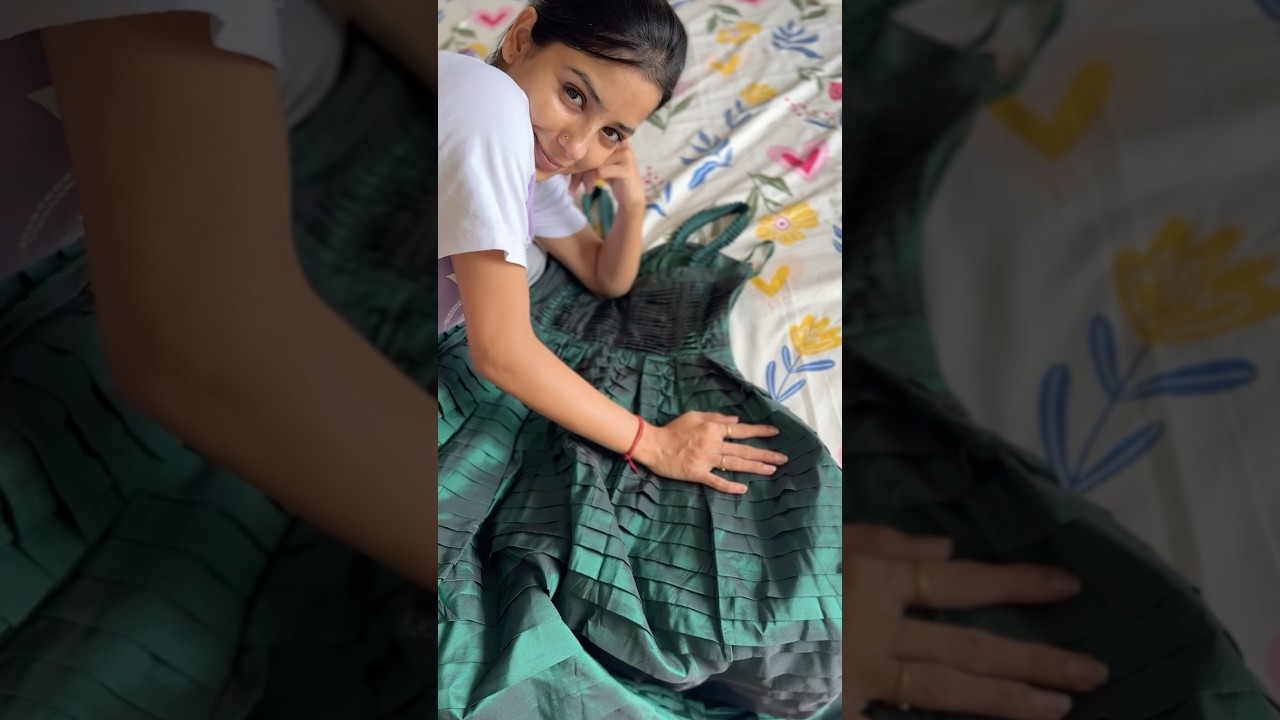 I cut my expensive outfit to make new🥲 | Anju Mor | #minivlog #shortvlog #ytshorts