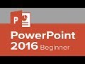 PowerPoint 2016 Beginner