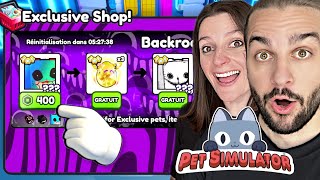 IMPOSSIBLE ! ON ACHETE LA MEILLEURE OFFRE SUR PET SIMULATOR 99 ! HUGE RAINBOW BACKROOMS