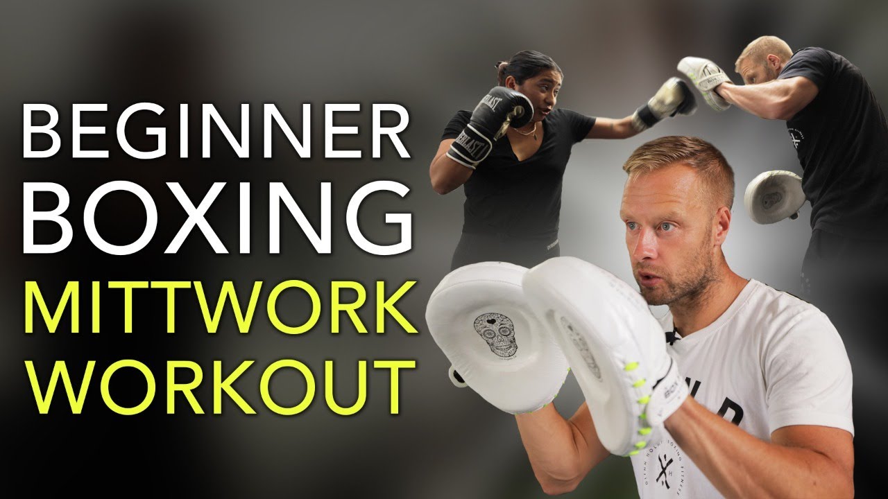 Pad Workout For Beginner Boxers  5 Minute Follow Along Boxing Workout 