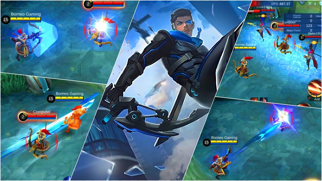 YI SUN-SHIN "AZURE SENTRY" SKILL EFFECT ONLY - MOBILE LEGENDS UPDATE