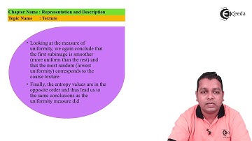 Texture - Representation and Description - Image Processing