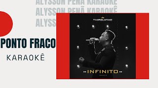 Karaokê - Thiaguinho - Ponto Fraco