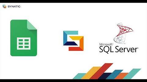 Tutorial: Importing data from Google Sheets to Microsoft SQL using Synatic