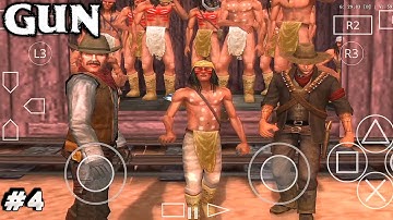 Gun Gameplay Walkthrough Part 4 (Aethersx2, Android)