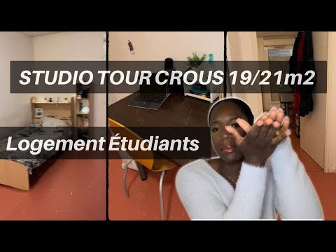 STUDIO TOUR CROUS 19/21 m2