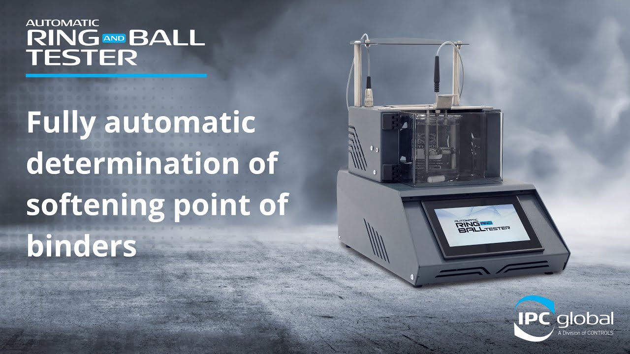 Automatic Ring and Ball Apparatus with touch screen display | Impact -  civil engineering materials testing equipment