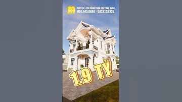 Biệt thự mái Thái cực đẳng cấp được Maxhome thiết kế và thi công trọn gói #maxhome #phongthuy