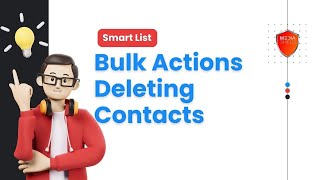 How to do Bulk Actions "Deleting Contacts" in Media Shield
