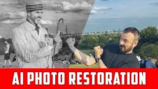 AI can do more then just restore and color old photos