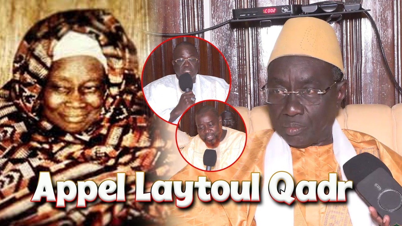 Appel Célébration Nuit de Laylatul Qadr à Touba le Jeudi 12 Mars 2026