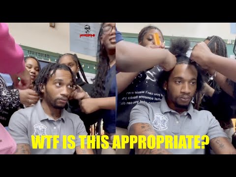 Teacher Lets Students Unbraid His Hair, Angry Parents React! Viral Video Sparks Debate