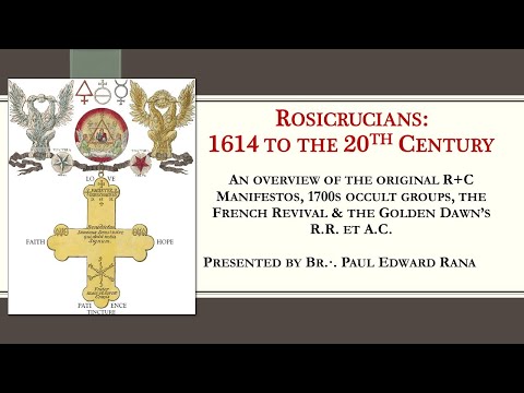 Rosicrucians: 1614 - 20th century