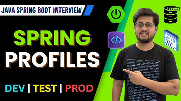 Spring Profiles | application.properties : Environment Property 1 : Java Spring Boot Interview Q12