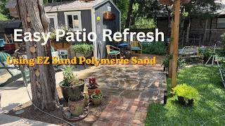 Easy Patio Refresh Using EZ Sand Polymeric Sand