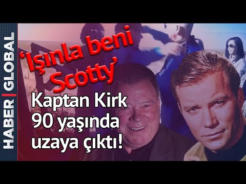 &rsquo;Uzay Yolu&rsquo; Gerçek Oldu! Ünlü Oyuncu 90 Yaşında Uzaya Gitti!