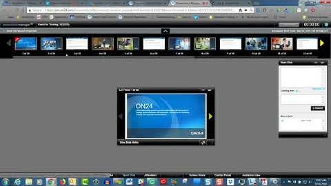 ON24 Webcast Training Video 2   Presentation Manager xd for Dry Runs and Live Day Execution