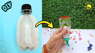 Stop❌ Throwing Bottle Turn it into This ✅💖 | Bottle Craft Ideas