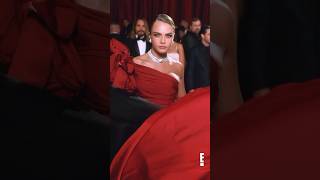 We loved seeing #CaraDelevingne in the building for 2023 #Oscars.  #shorts