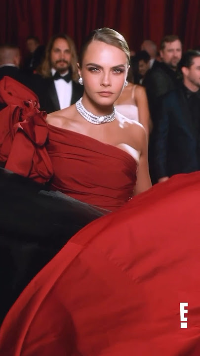 We loved seeing #CaraDelevingne in the building for 2023 #Oscars. 😍 #shorts