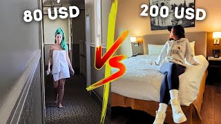 WE DON'T HAVE A BATHROOM  CHEAP HOTEL VS EXPENSIVE HOTEL